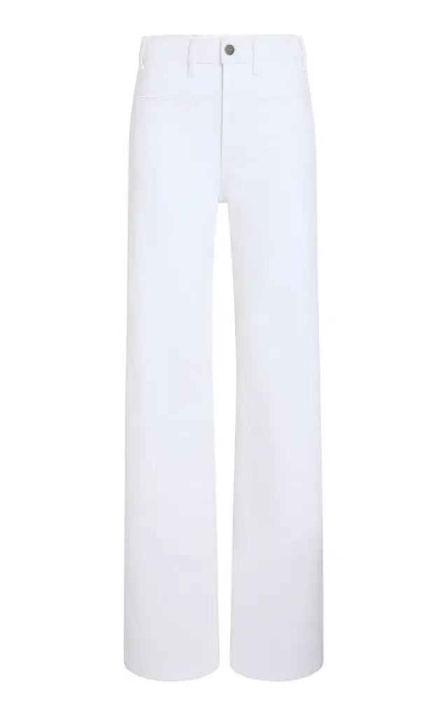 Delmonico Stretch High-Rise Wide-Leg Jeans