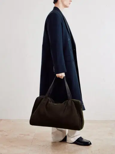 Zegna SECONDSKIN Suede Weekend Bag - Men | Thumbnail 2