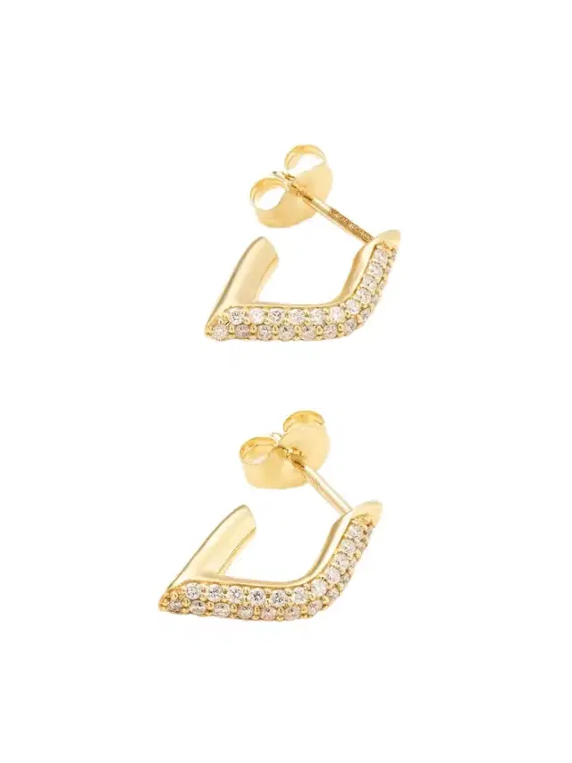 Sydney Evan 14-karat Gold Diamond Earrings