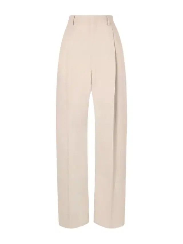 Pleated Wool Wide-leg Pants