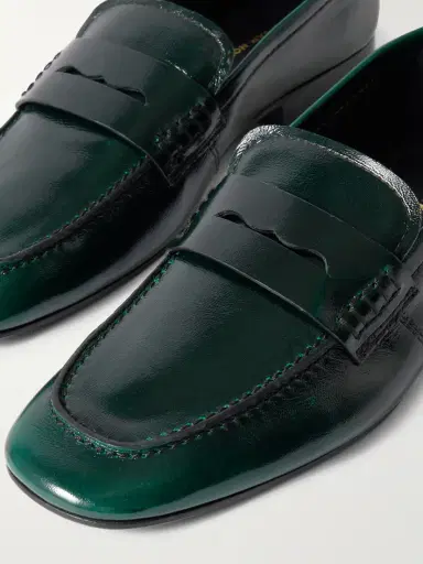 Dries Van Noten Glossed-leather Penny Loafers | Thumbnail 4 Dries Van Noten Glossed-leather Penny Loafers | Thumbnail 4