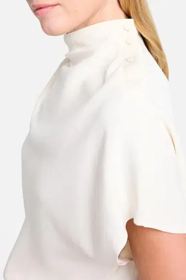 TWP Mock Neck Tee | Thumbnail 4