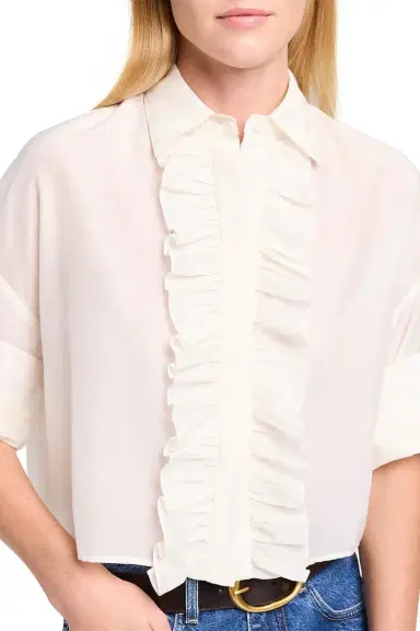 TWP Next Ex Ruffle Shirt | Thumbnail 4 TWP Next Ex Ruffle Shirt | Thumbnail 4