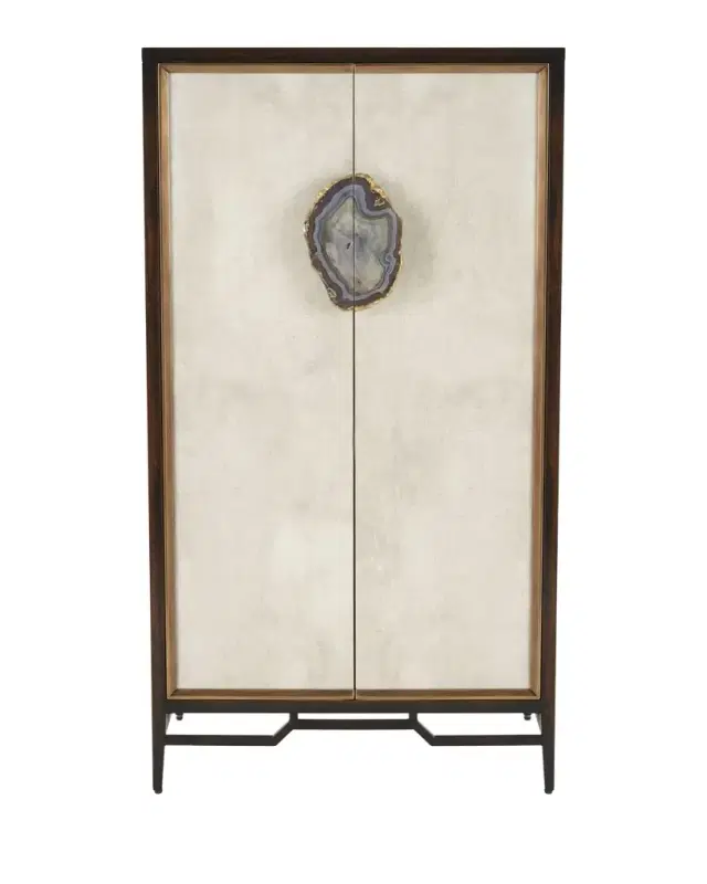 John-Richard Collection Tiza Large Agate Cabinet