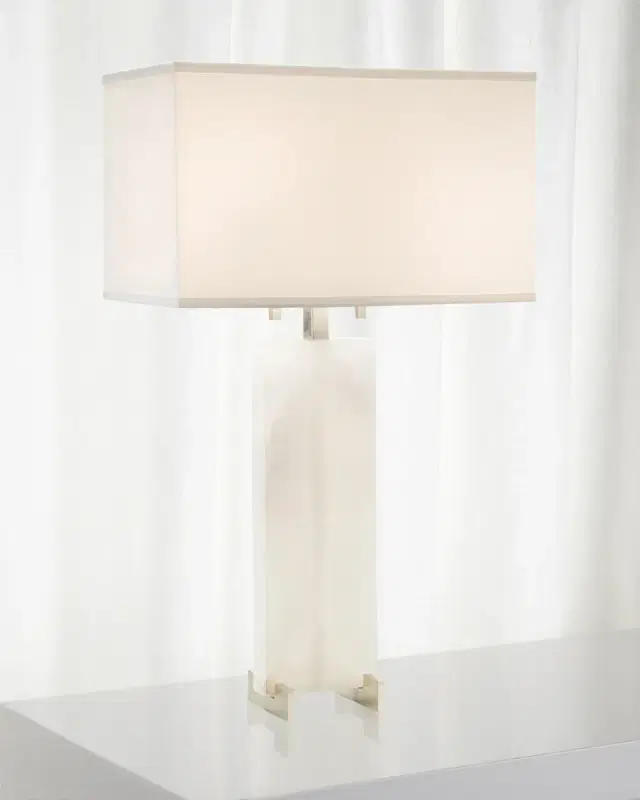 John-Richard Collection Alabaster Table Lamp