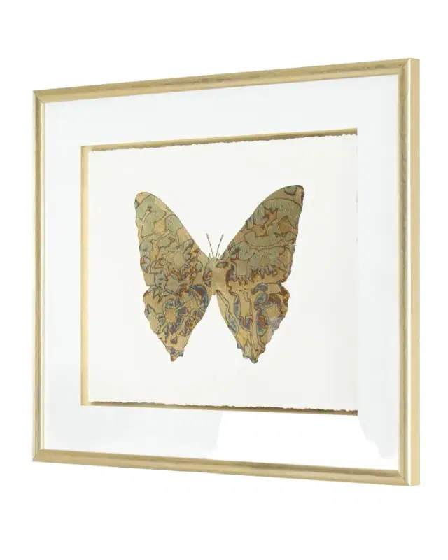 John-Richard Collection "Shimmering Butterfly V" Artwork