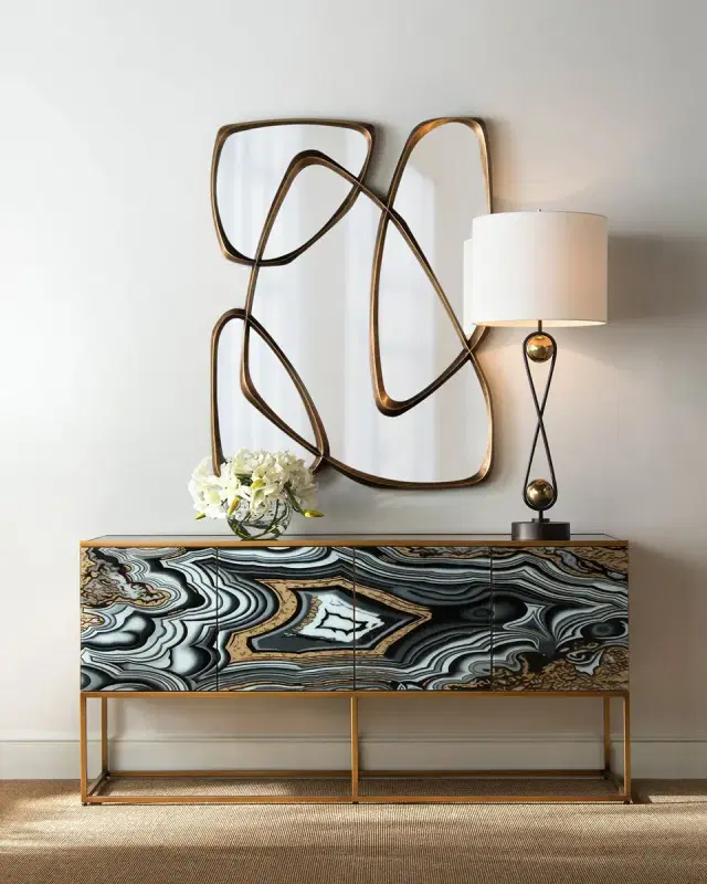 John-Richard Collection Asymmetrical Mirror