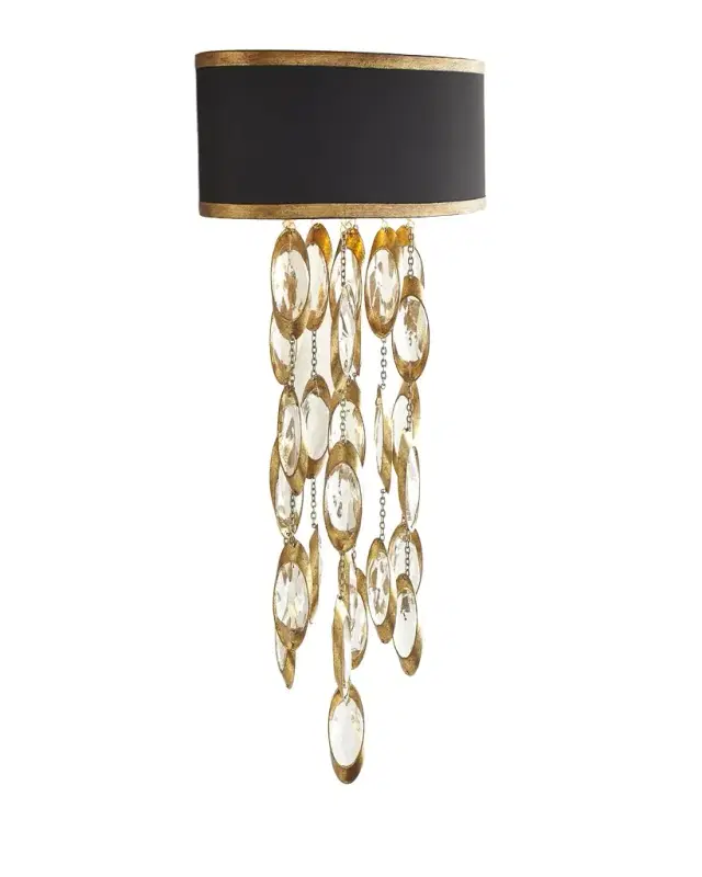 John-Richard Collection Black Tie Two-Light Sconce