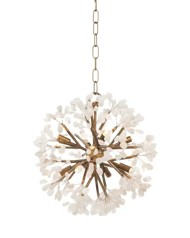 John-Richard Collection Spherical 8-Light Lighting Chandelier