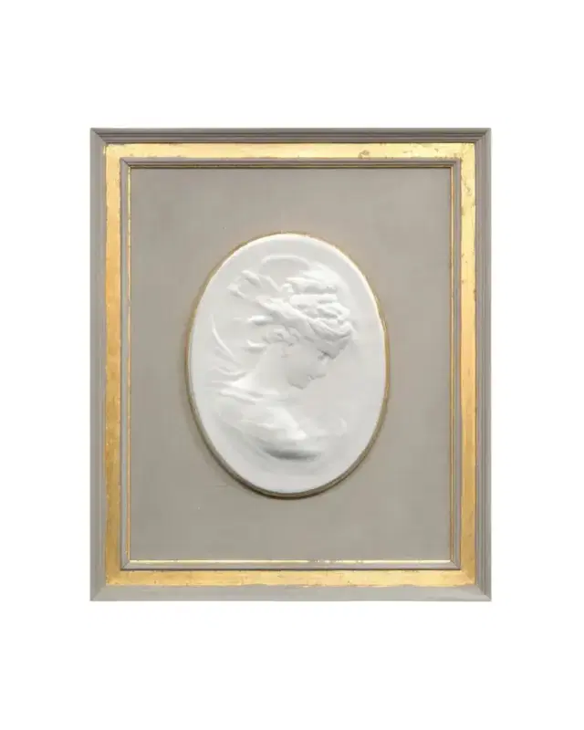 John-Richard Collection "French Nouveau I" Framed Cameo Wall Art