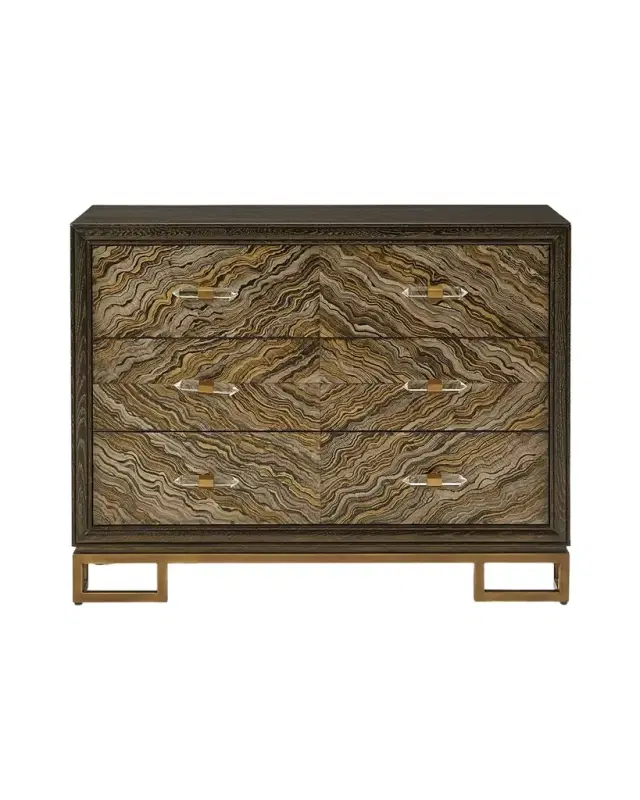 John-Richard Collection Portoro Chest