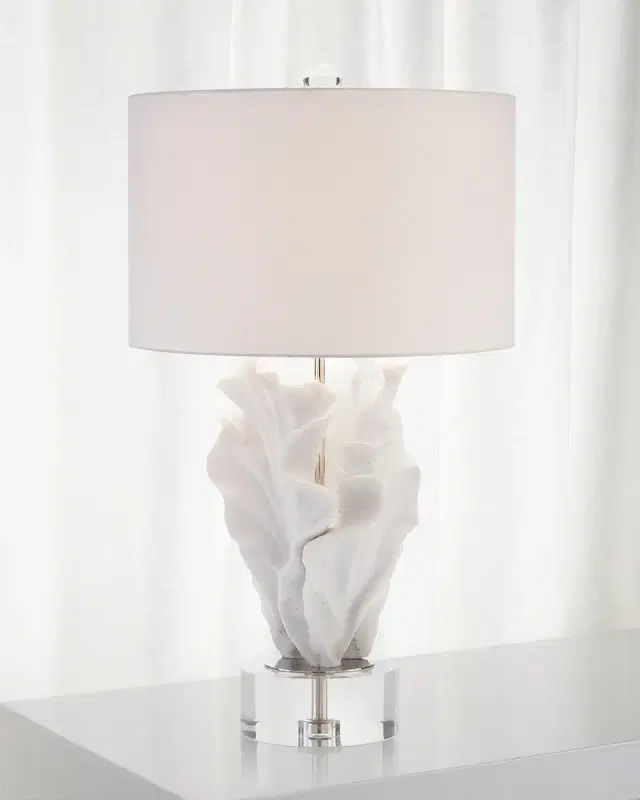 John-Richard Collection Cast Coral Table Lamp