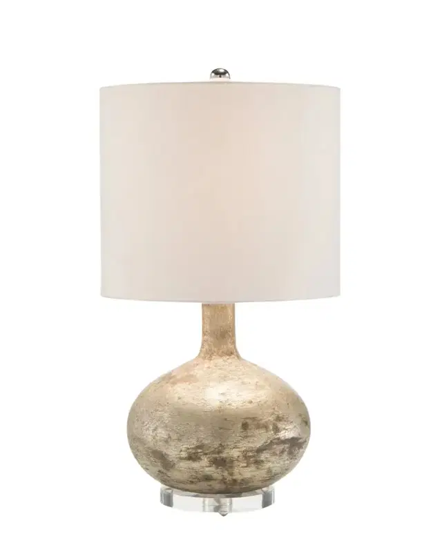 John-Richard Collection Glass Textured Table Lamp