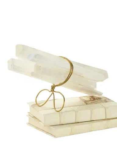 John-Richard Collection Selenite Bundled Decor | Thumbnail 1