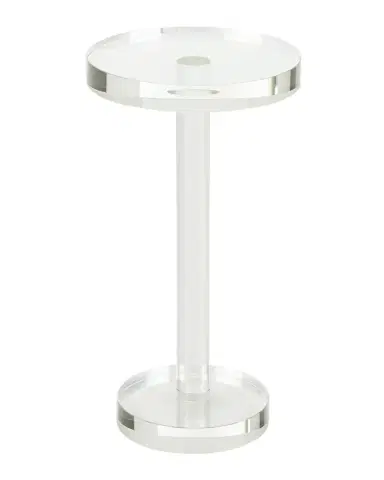 John-Richard Collection Round Crystal Martini Table | Thumbnail 1 John-Richard Collection Round Crystal Martini Table | Thumbnail 1