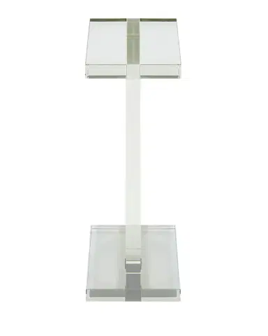 John-Richard Collection Rectangle Crystal Martini Table | Thumbnail 1