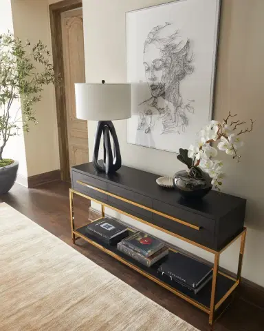 John-Richard Collection Midnight Console Table | Thumbnail 5