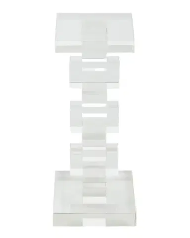 John-Richard Collection Petite Duchess Crystal Cube Side Table | Thumbnail 1