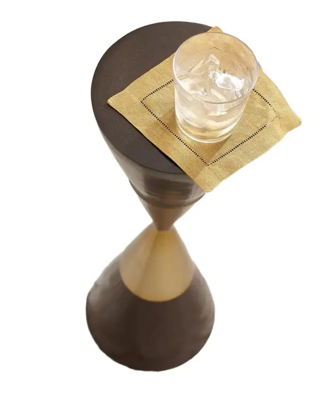 John-Richard Collection Hourglass Martini Table