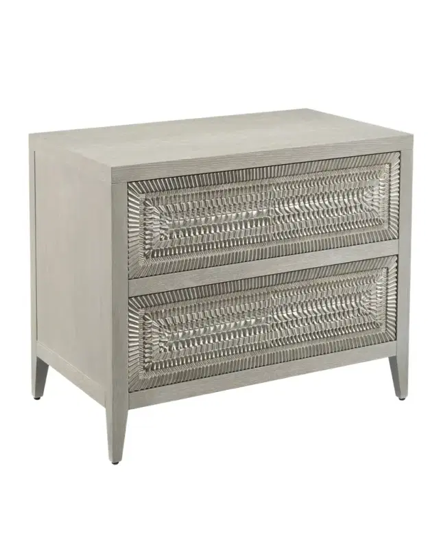 John-Richard Collection Cosmos Two-Drawer Night Stand