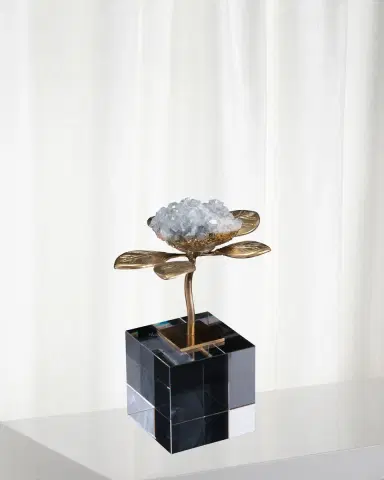 John-Richard Collection Single Celestite Bloom | Thumbnail 1