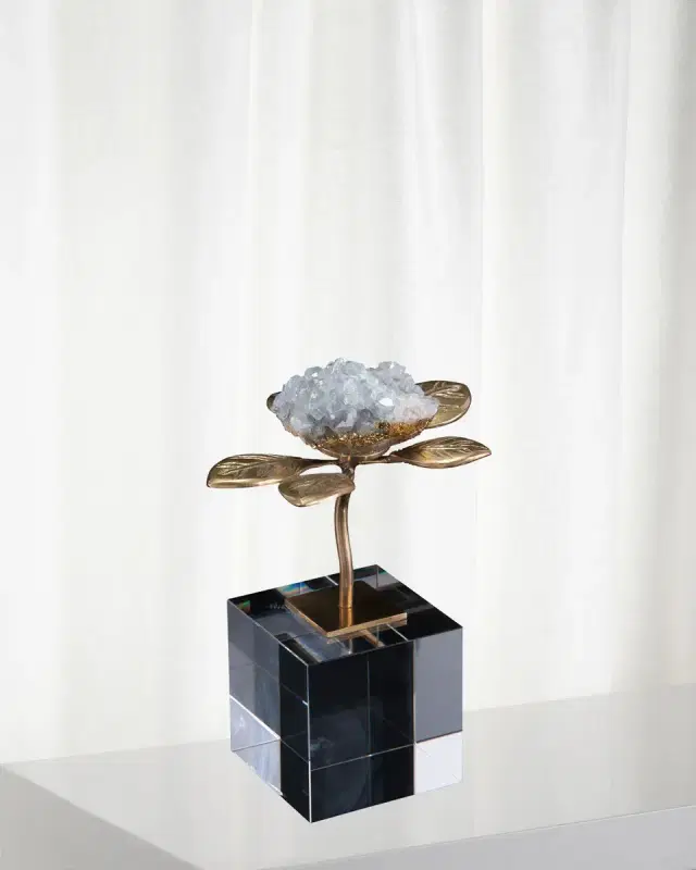John-Richard Collection Single Celestite Bloom