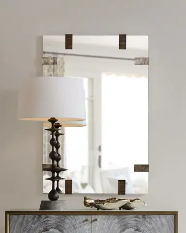 John-Richard Collection Double Oyster Gold Silver Enamel Decor | Thumbnail 2