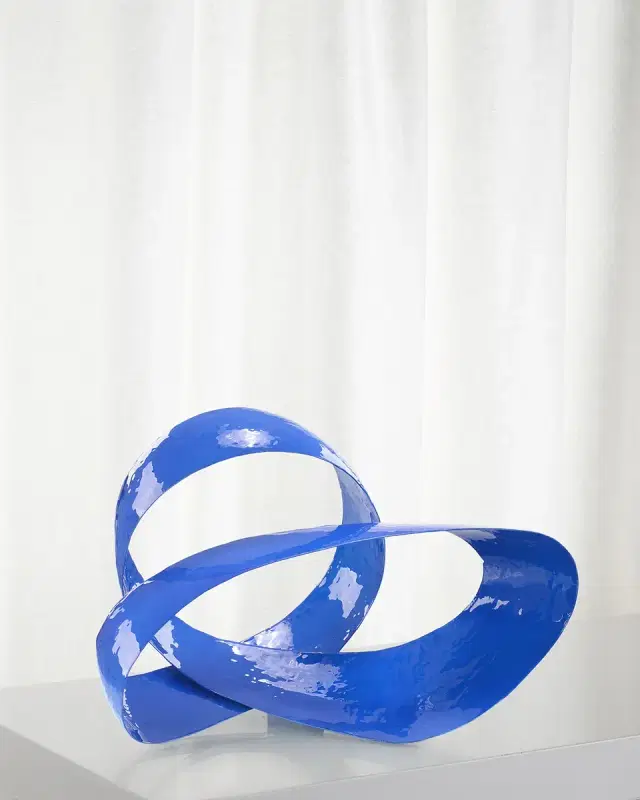 John-Richard Collection Artistic Swirl Sculpture III