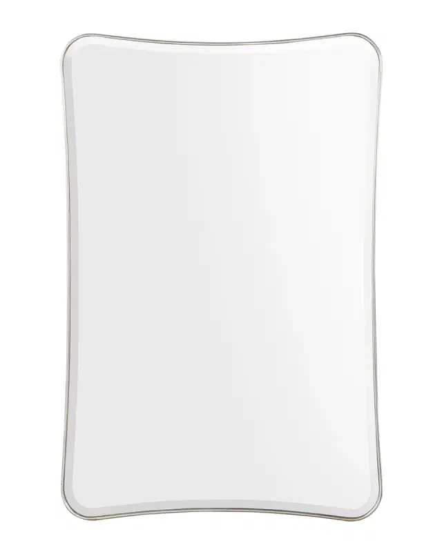 John-Richard Collection Moran Mirror in Pewter