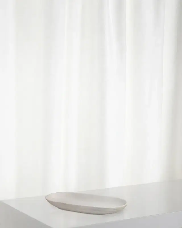 Jamie Young Long Oval Marble Bowl