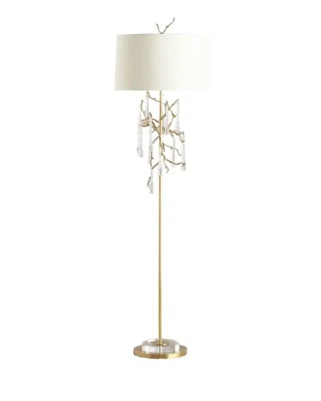 John-Richard Collection Loor Crystal Drop Floor Lamp