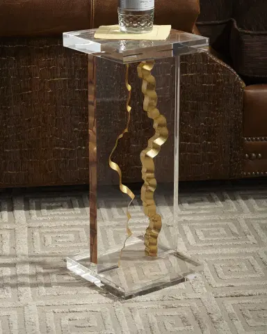 John-Richard Collection Gold Landscape Martini Table | Thumbnail 2 John-Richard Collection Gold Landscape Martini Table | Thumbnail 2