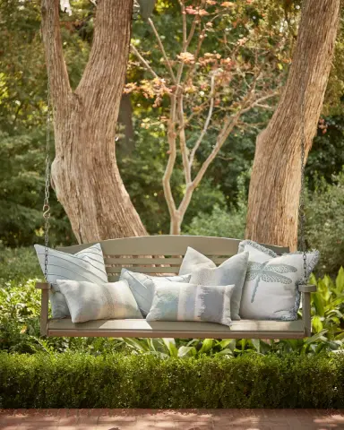 Elaine Smith Murmur Lumbar Sunbrella Pillow | Thumbnail 4 Elaine Smith Murmur Lumbar Sunbrella Pillow | Thumbnail 4