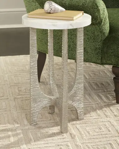 John-Richard Collection Lupu Marble Martini Table | Thumbnail 3