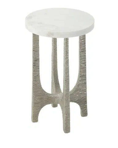 John-Richard Collection Lupu Marble Martini Table | Thumbnail 1