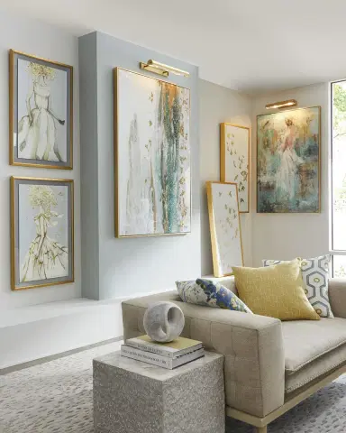 John-Richard Collection "Golden Femme II" Wall Art by Zana Ranđelović-Brown | Thumbnail 2