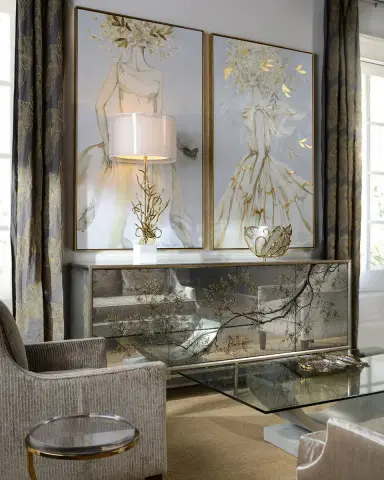 John-Richard Collection "Golden Femme II" Wall Art by Zana Ranđelović-Brown | Thumbnail 3