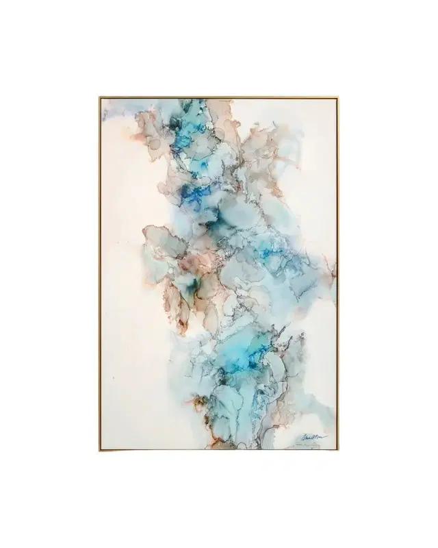 John-Richard Collection "Blue Current" Wall Art by Mark McDowell