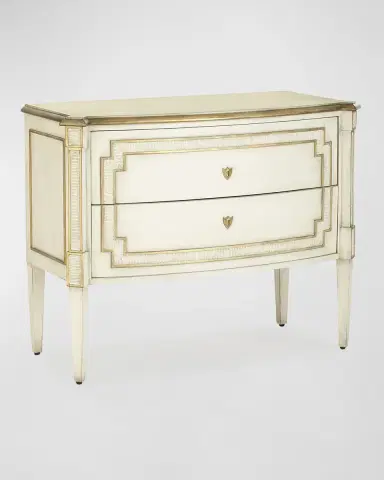 John-Richard Collection Corsini Nightstand with Push-Open Drawers | Thumbnail 2