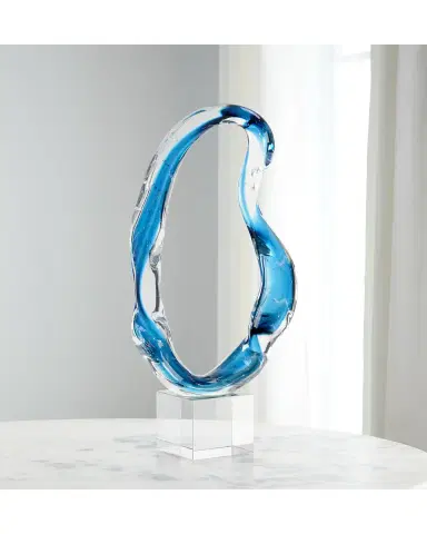 John-Richard Collection Hand-Blown Glass Sculpture III | Thumbnail 2
