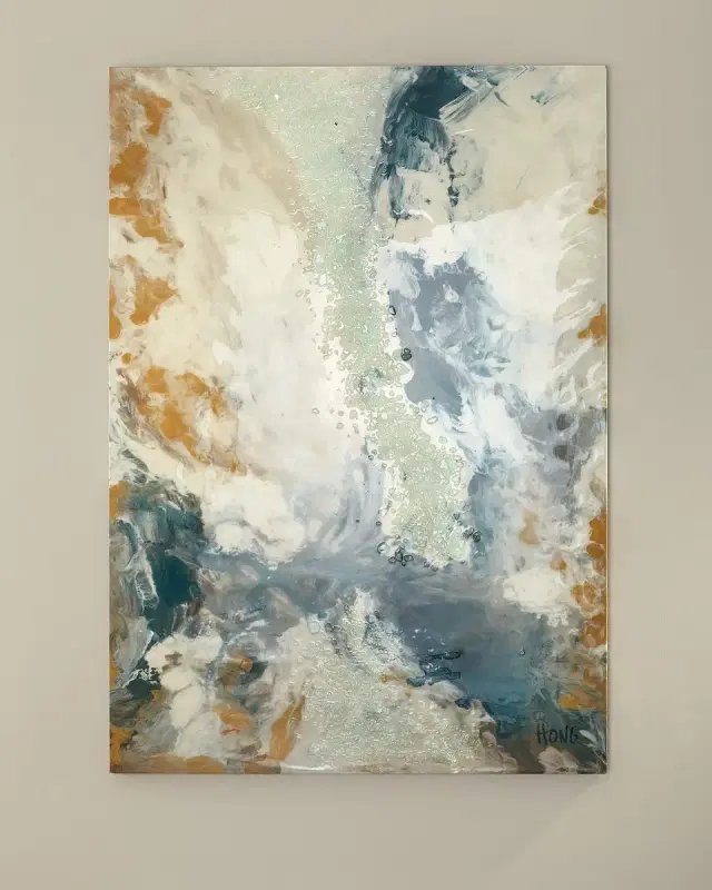 John-Richard Collection "Blue Gale" Canvas Art by Mary Hong