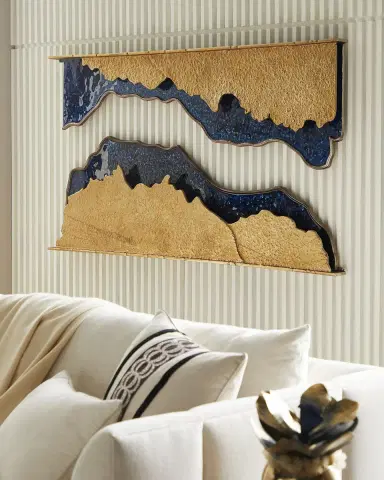 John-Richard Collection Sand & Sea Wall Sculpture, Set of 2 | Thumbnail 4