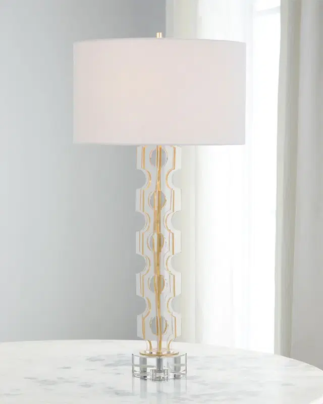 John-Richard Collection Acrylic Table Lamp