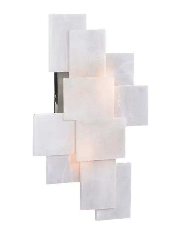 John-Richard Collection Alabaster Wall Sconce