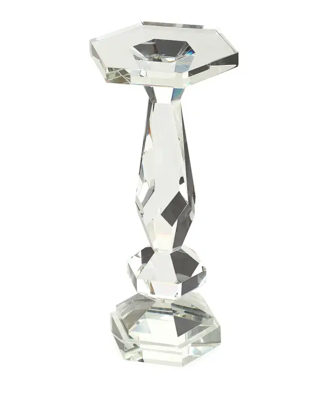 John-Richard Collection Cut Crystal Martini Table