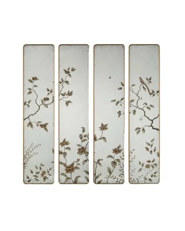 John-Richard Collection Ashmill Mirror Panels, Set of 4