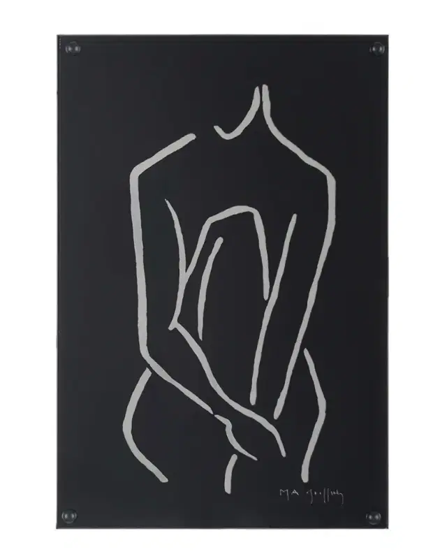 John-Richard Collection "Ebony Contour II" Wall Art by Melissa Abide Griffith