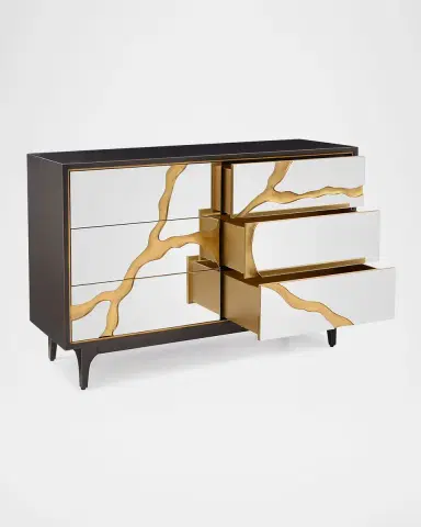John-Richard Collection Revne Six-Drawer Chest | Thumbnail 2