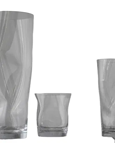 Orrefors Squeeze Tall Crystal Vase | Thumbnail 1 Orrefors Squeeze Tall Crystal Vase | Thumbnail 1