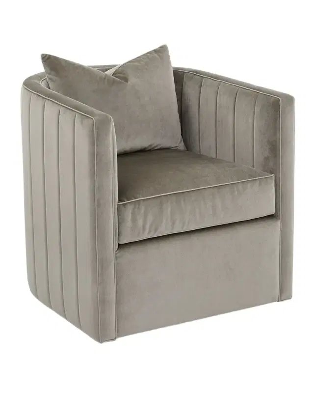 John-Richard Collection Giacosa Swivel Club Chair